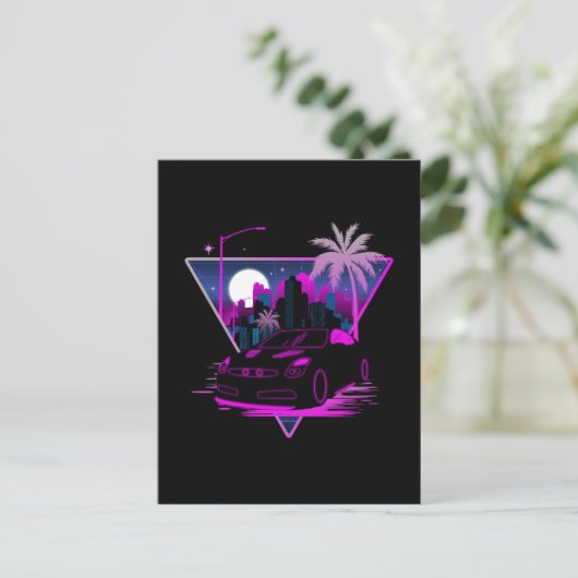 In die Zukunft Postkarte (Stehend Vorderseite)