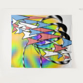 In die Zukunft Wandteppich (Vorderseite (Horizontal))