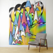 In die Zukunft Wandteppich (Beispiel)