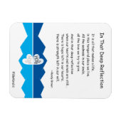 In diesem Deep Reflection_3"x4" Flexible Magnet (Horizontal)