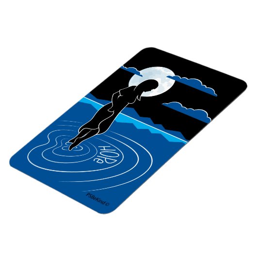 In diesem Deep Reflection_4"x6" Flexible Magnet (Linke Seite)