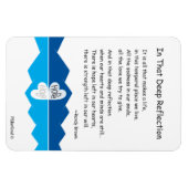 In diesem Deep Reflection_4"x6" Flexible Magnet (Horizontal)