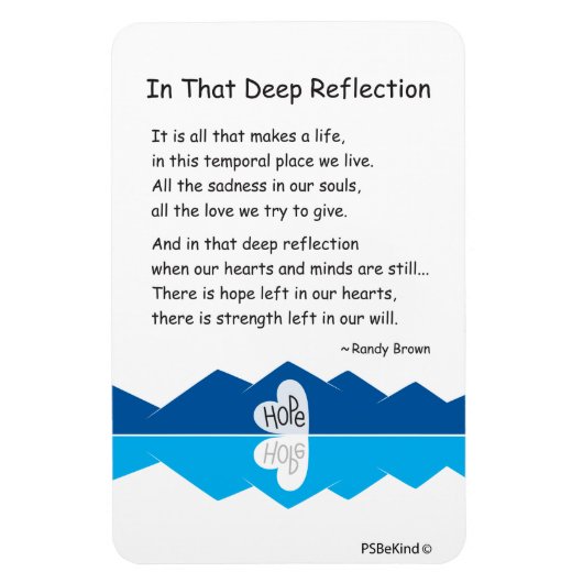 In diesem Deep Reflection_4"x6" Flexible Magnet (Vertikal)