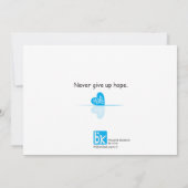 In diesem Deep Reflection_Flat Card 7"x5" Ankündigung (Rückseite)