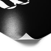 In diesem Haus bluten wir blau Fotodruck (Ecke)