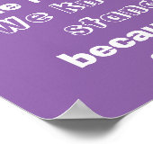 In diesem Haus - das Poster der zystischen Fibrose (Ecke)