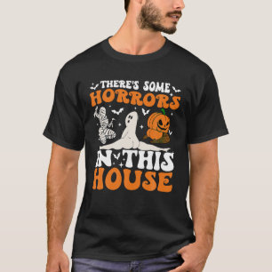 In diesem Haus gibt es einige Schrecken Geist-Kürb T-Shirt