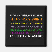 In diesem Haus glauben wir Magnet (Vorne)