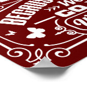 In diesem Haus machen wir eine Sparkassenziffer-Ty Poster (Ecke)