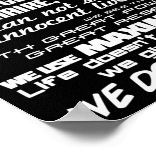 In diesem Haus machen wir Superhelden Poster (Ecke)