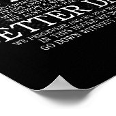 In diesem Haus tun wir Autismus - Autismus Sign Fa Poster (Ecke)