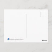 In diesem Jahr werde ich dem Clown beim Sturmabflu Postkarte (Rückseite)