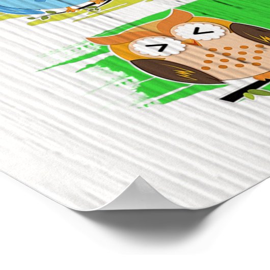 In diesem Klassenzimmer-Poster Poster (Ecke)