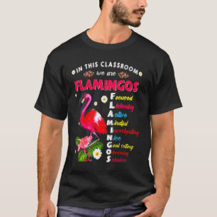 In diesem Klassenzimmer sind wir Flamingos-Lehrer T-Shirt