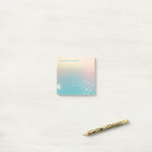 In diesem Moment bin ich dankbar für Post-it Klebezettel (Auf Schreibtisch)