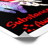 In diesem niemand kämpft allein Autismus-Bewusstse Poster (Ecke)