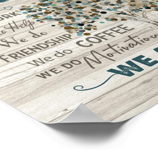 In diesem Office-Poster Poster (Ecke)