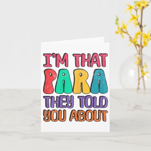 In diesem Para haben sie dir von der Vorschule erz Karte (Gelbe Blume)