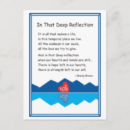 In diesem tiefen Spiegelbild 2_ Postkarte