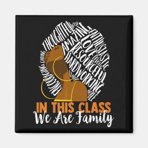 In Dieser Cl Sind Wir Familie Black History Month  Magnet