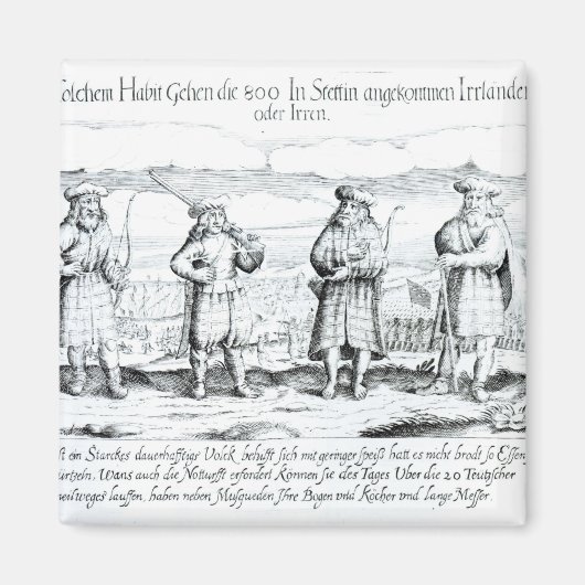 In dieser Eigenschaft taten Iren Magnet (Vorne)