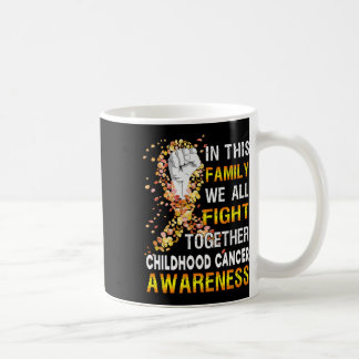 In dieser Familie kämpfen wir alle gegen Krebs im Kaffeetasse