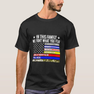 In dieser Familie kämpfen wir - Du fürchtest uns D T-Shirt