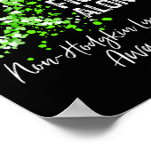 In dieser Familie kämpft allein das Non-Hodgkin-Ly Poster (Ecke)