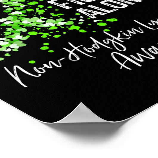 In dieser Familie kämpft allein das Non-Hodgkin-Ly Poster (Ecke)