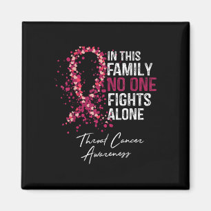 In dieser Familie kämpft allein Shirt-Krebs Magnet