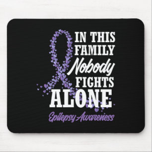 In dieser Familie kämpft niemand allein Epilepsie  Mousepad