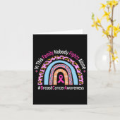 In dieser Familie kämpft niemand allein gegen Brus Karte (Gelbe Blume)