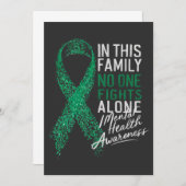 In dieser Familie kämpft niemand allein gegen psyc Einladung (Vorne/Hinten)