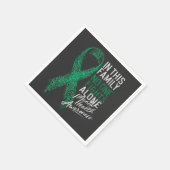 In dieser Familie kämpft niemand allein gegen psyc Serviette (Ecke)