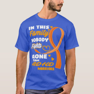 In dieser Familie kämpft niemand allein Team ADHD T-Shirt