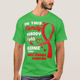 In dieser Familie kämpft niemand allein Team Herzs T-Shirt