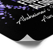 In dieser Familie kämpft niemand allein um Alzheim Poster (Ecke)