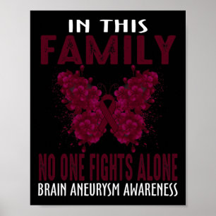 In dieser Familie kämpft niemand alleine Hirnaneur Poster