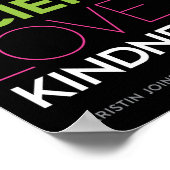 In dieser Kirche... Güte ist alles, was signiert Poster (Ecke)