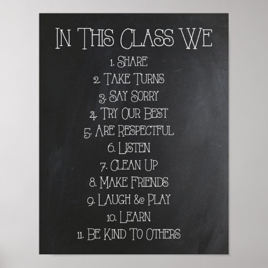 In dieser Klasse... Poster (Vorne)