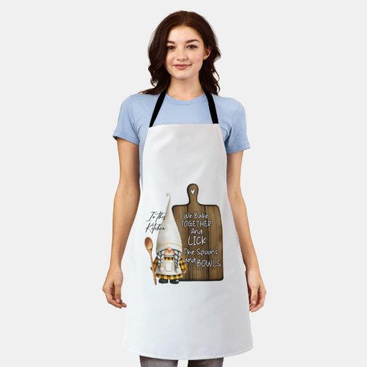 In dieser Küche backen wir zusammen Schürze (Getragen)