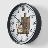 In dieser Küche backen wir zusammen Uhr (Winkel)