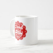 In dieser Küche machen wir Botschaften und Erinner Kaffeetasse (Vorderseite Links)