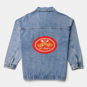 In dieser Küche tanzen wir - Spaß Jeansjacke