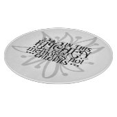 In dieser Küche zählen wir Erinnerungen ohne Kalor Schneidebrett (Ecke)