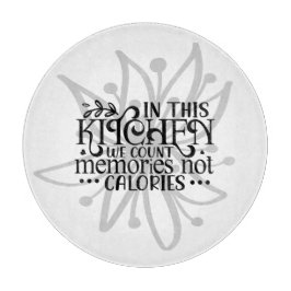 In dieser Küche zählen wir Erinnerungen ohne Kalor Schneidebrett