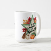 IN DIESER SAISON WIRD DIE GRATIS GREEN FALL STAR. KAFFEETASSE (VorderseiteRechts)