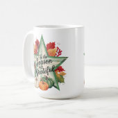 IN DIESER SAISON WIRD DIE GRATIS GREEN FALL STAR. KAFFEETASSE (Vorderseite Links)