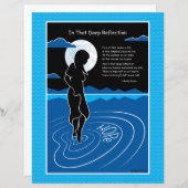 In dieser tiefen Reflektion 1_Flachpapier Blatt 8. (Vorne/Hinten)