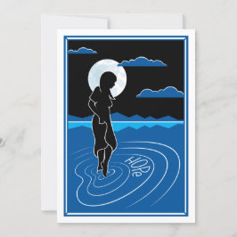 In dieser tiefen Reflektion 2_flache Karte 5"x7"